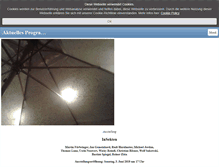 Tablet Screenshot of galerie-bernsteinzimmer.de